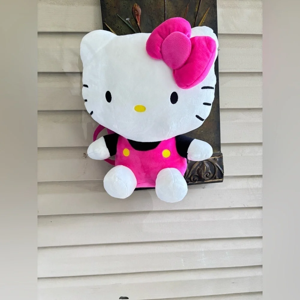 Hello Kitty plush backpack NWT